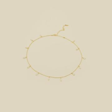 Chan Luu Inc Yellow Gold Choker Accessories