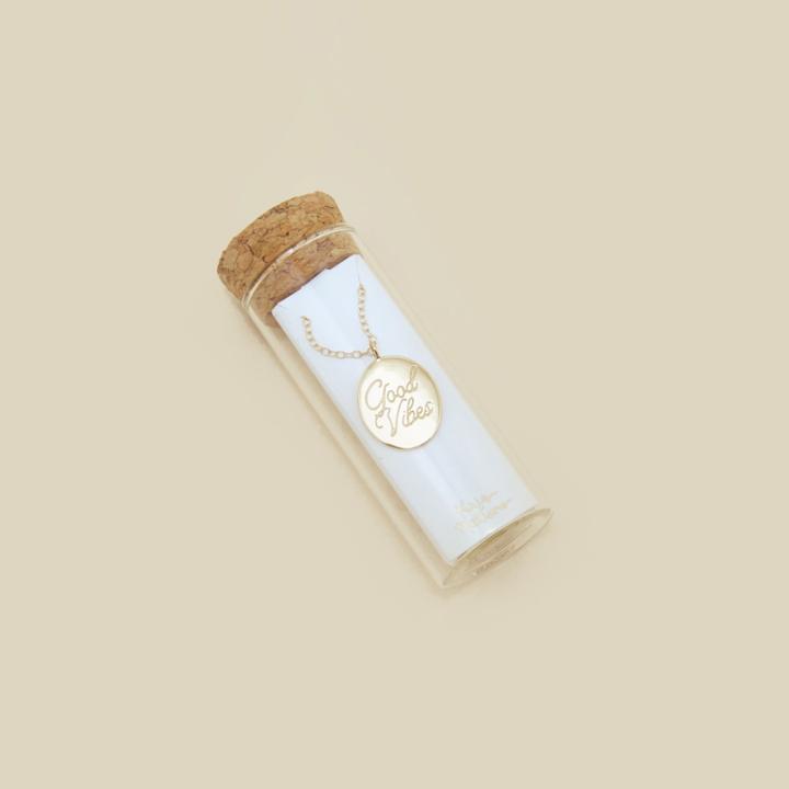 Kris Nations Good Vibes Charm Necklace Accessories