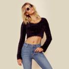 Knitz/for Love And Lemons Lolo Mohair Shrug Crop Sweater Outerwear