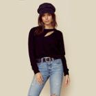 Lna Clothing Brushed Phased Top Outerwear
