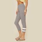 Sundry Striped Capri Yoga Pant