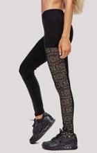 Blue Life Lacey Contrast Legging