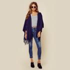 Minnie Rose Cashmere Hoodie Cape