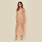 For Love And Lemons All That Glitters Maxi Dress