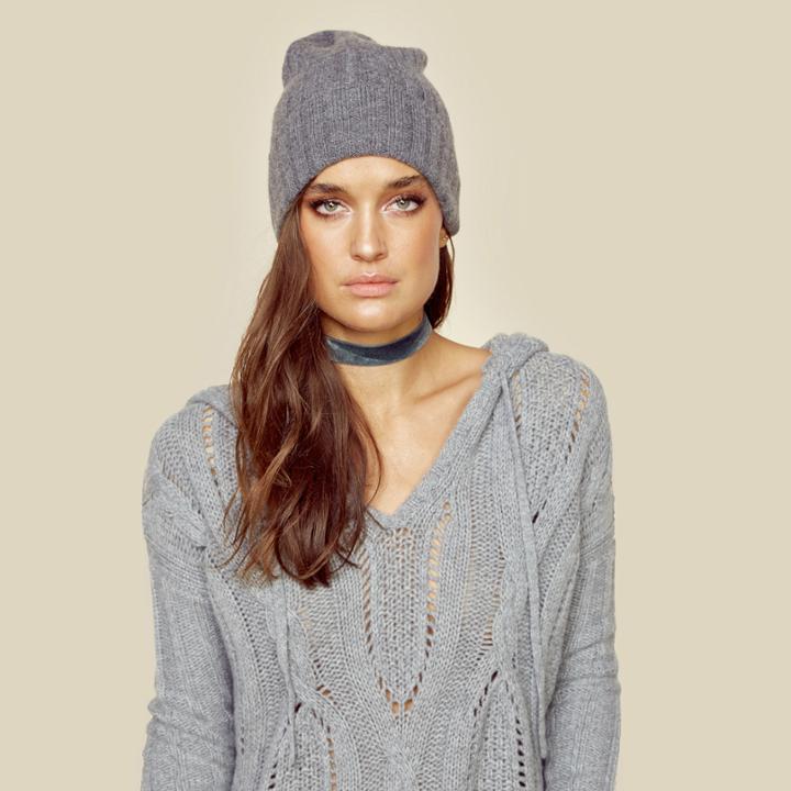 27 Miles Malibu Cashmere Rib Beanie