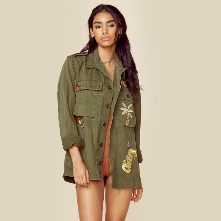Good Fuckin' Vibes China Beach Army Shirt