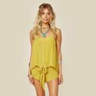 Blue Life Mohave Button Front Cami