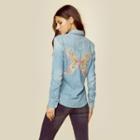 Mother Planet Blue Exclusive Joy Denim Shirt