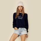 Wildfox I Don't Do Winter Sweatshirt Outerwear