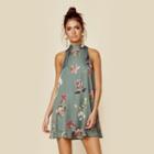 Show Me Your Mumu V-right Back Mini Dress
