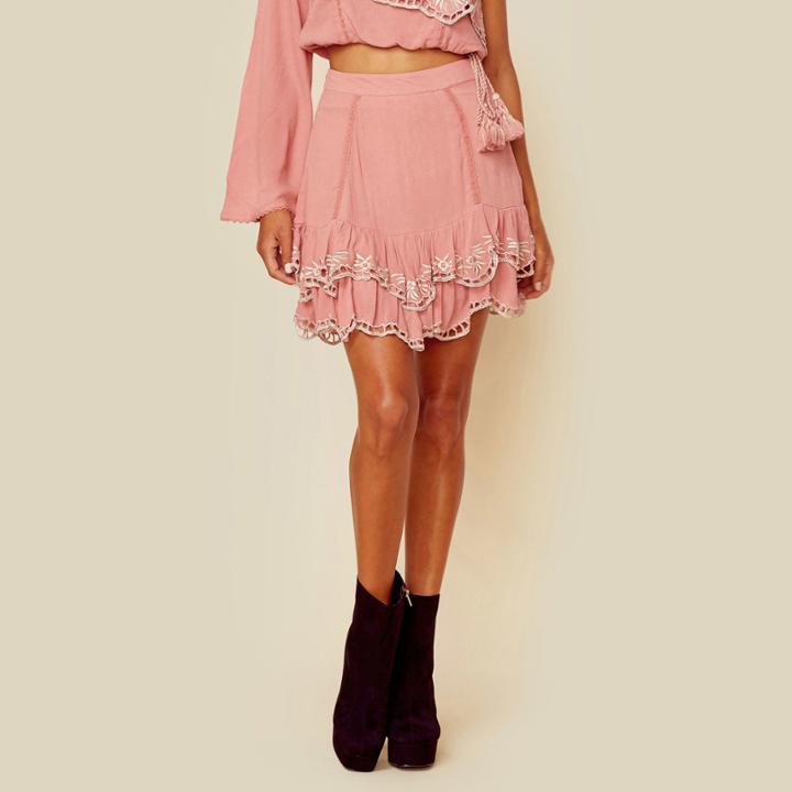 Rahi Cali Delilah Ruffle Skirt Bottoms