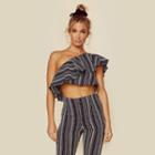 For Love And Lemons Stripe Crop