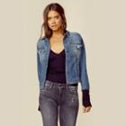 Jet John Eshaya Gloved Jean Jacket
