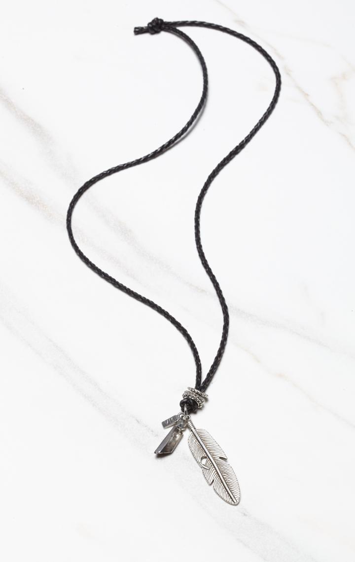 Planet Blue The Heartbreak Leather Necklace