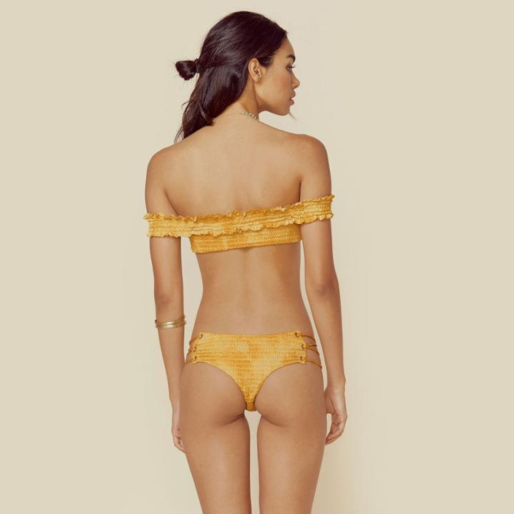 Blue Life Scrunched Up Hipster Bottom