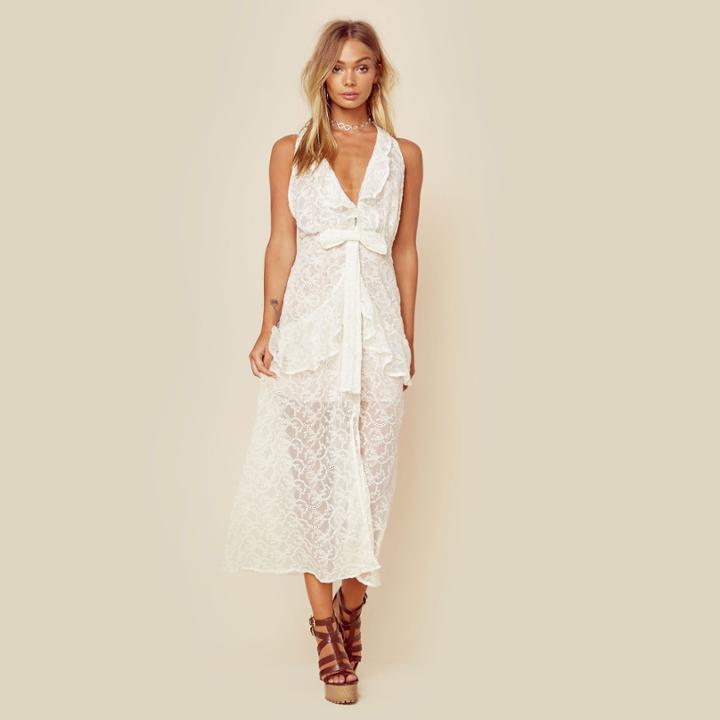 For Love And Lemons Sweet Disposition Maxi Dress