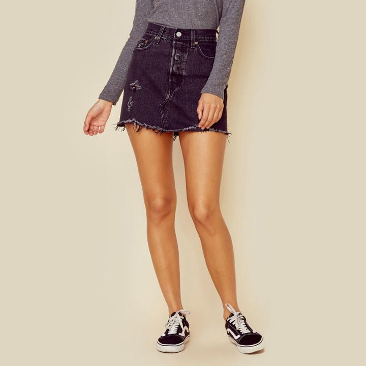 Levi's Deconstructed Skirt Bottoms