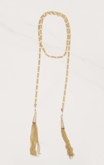 Planet Blue Shoot To Thrill  Wrap Necklace