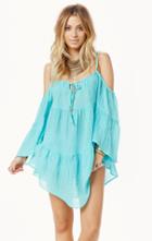 Planet Blue Tied And True Gauze Gypsy Dress