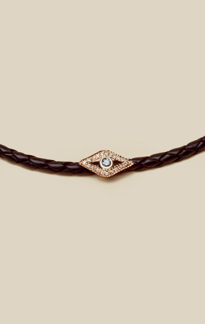 Jacquie Aiche, Inc. Blue Diamond Eye Choker