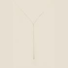 Adina Reyter Diamond Cluster Lariat Necklace