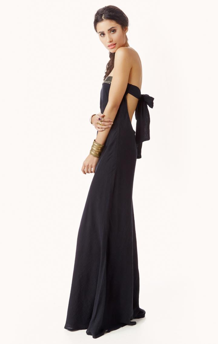 Ale By Alessandra Bias Beaded Dress