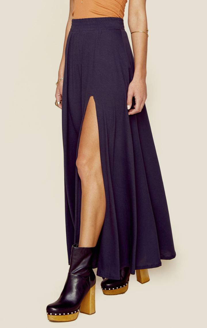 Blue Life Festival Maxi Skirt