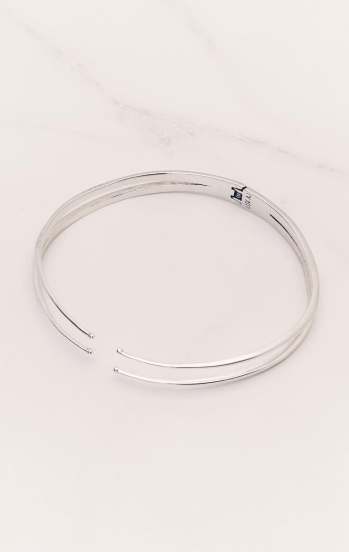Planet Blue The Double Spear Collar Necklace