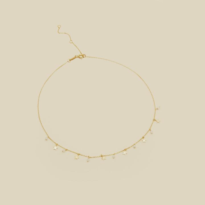 Tai Jewelry Chain Choker With Star Charms Accessories