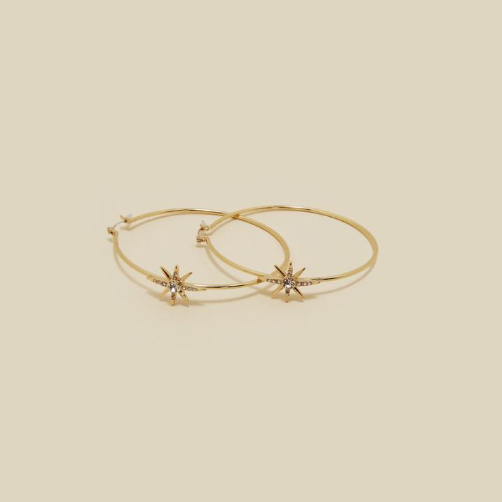 Ettika Celestial Star Hoops Accessories