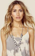 Natalie B Two Raven Naja Necklace