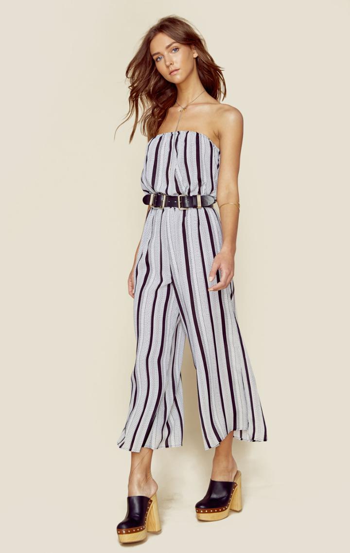 Tru Blu Stripe Bell Jumper