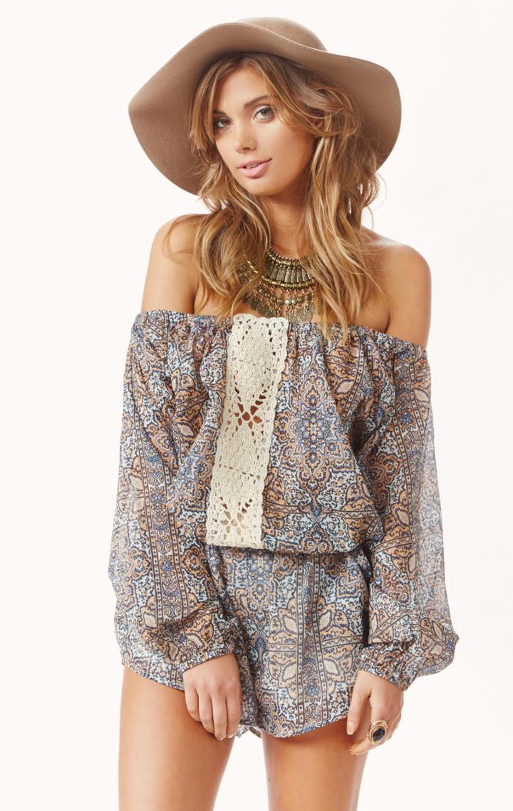 Planet Blue Farah Romper