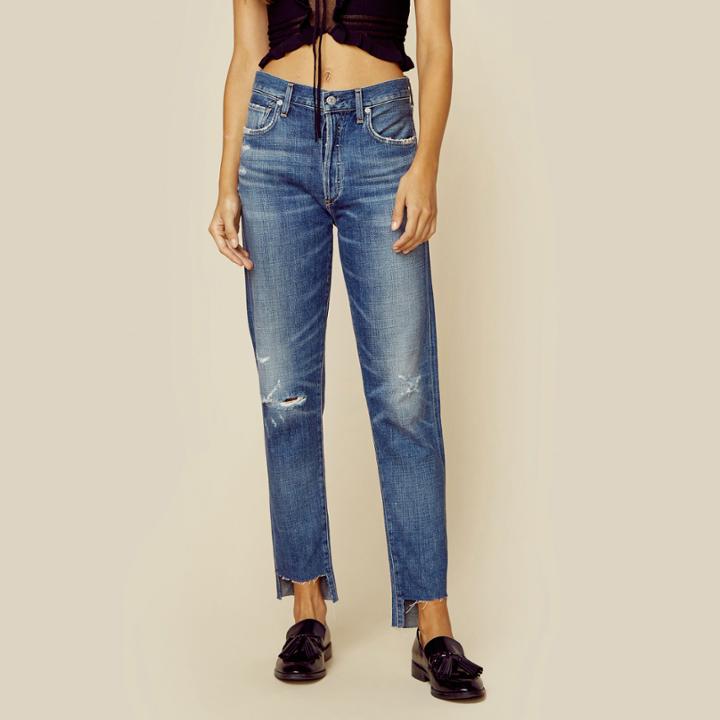Citizens Of Humanity Liya Hi-lo Hem Jeans