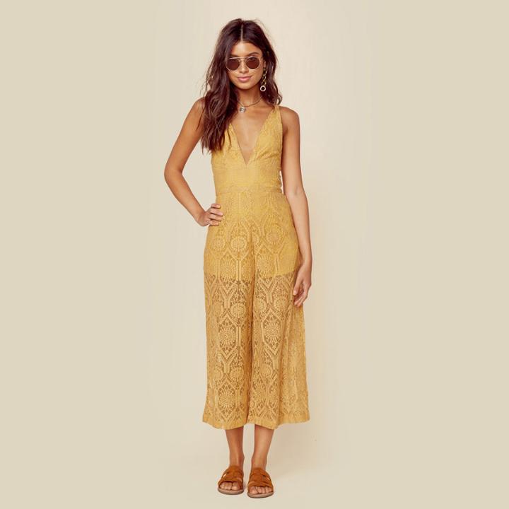 Minkpink Desert Lace Jumpsuit