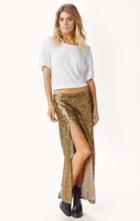 Planet Blue 2 Slits Skirt