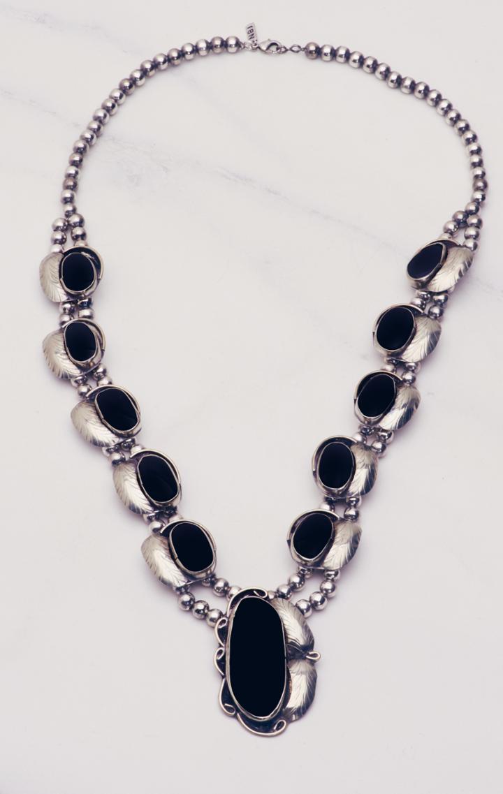 Natalie B Jewelry Two Raven Necklace