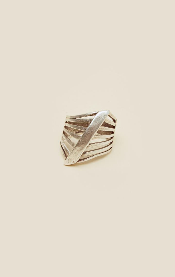 Planet Blue Steel Me Ring