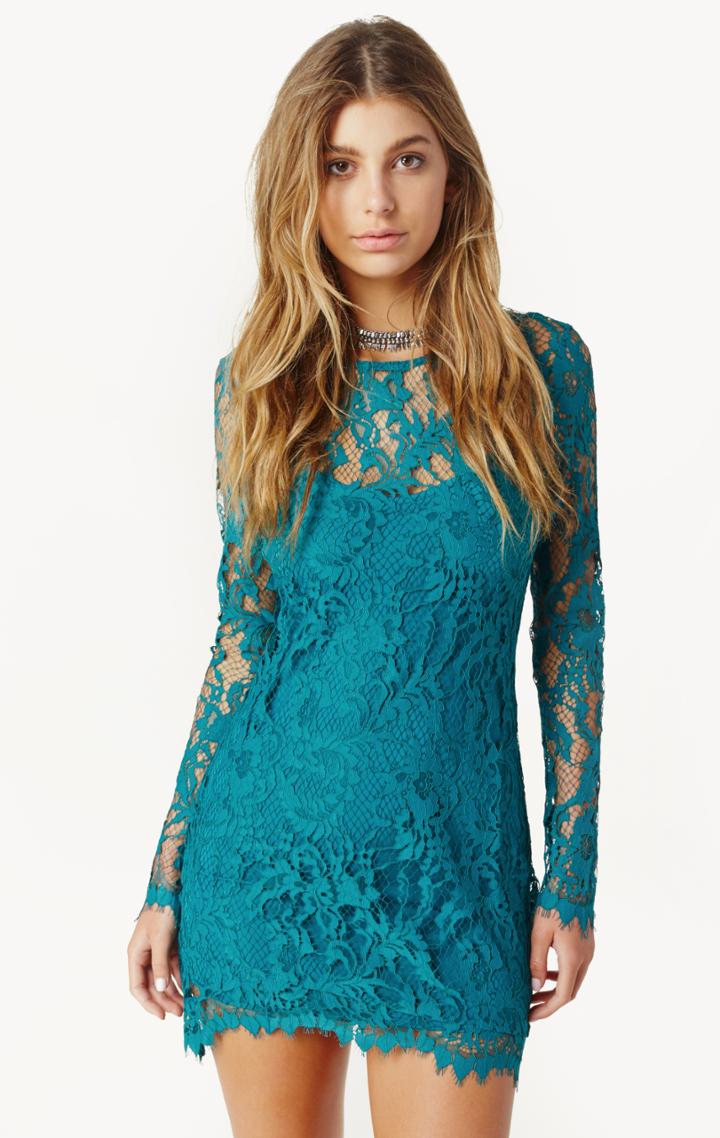 For Love And Lemons Maui Waui Mini Dress