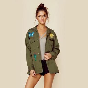 Good Fuckin' Vibes Sundaze Army Shirt