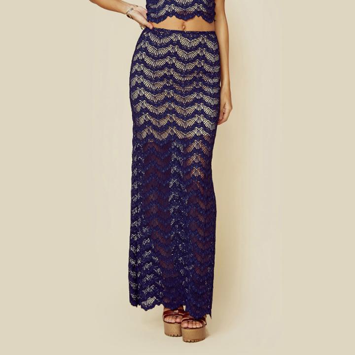 Nightcap Mariposa Maxi Skirt Bottoms