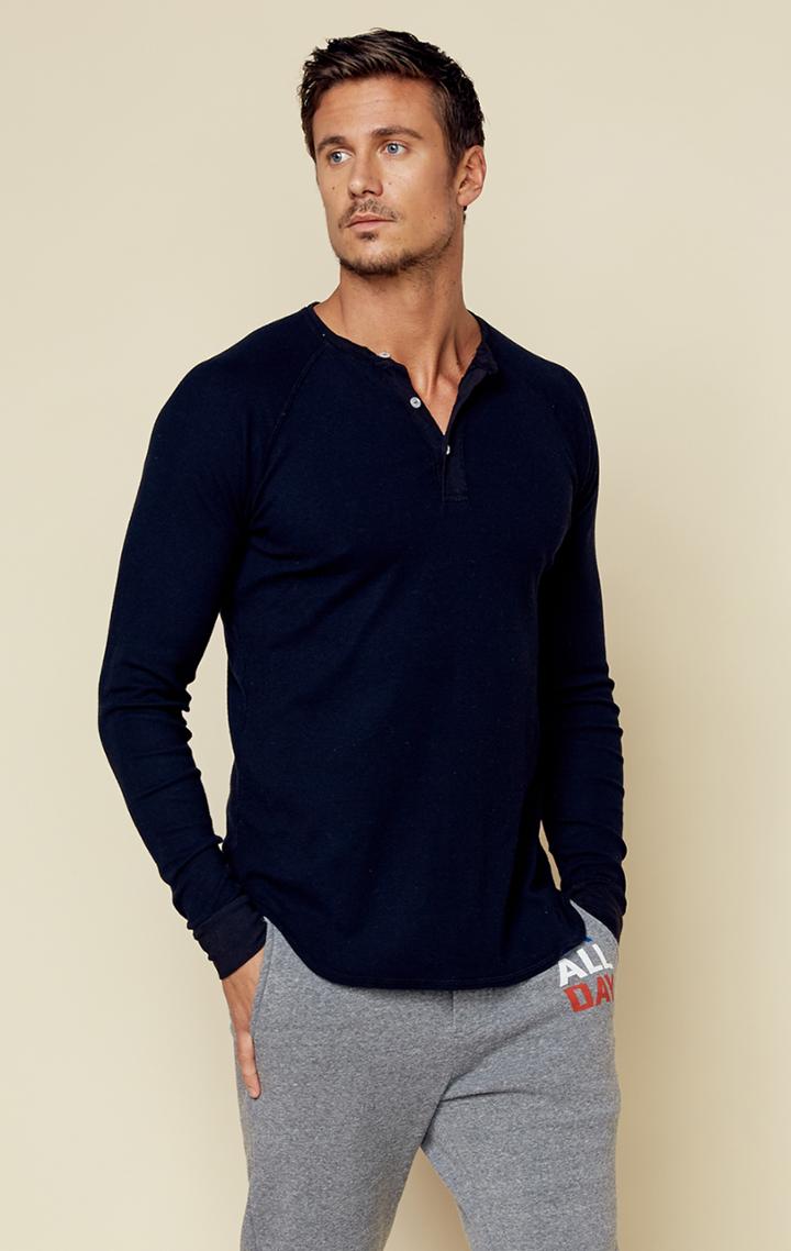 Paige Denim Garett Henley Mens