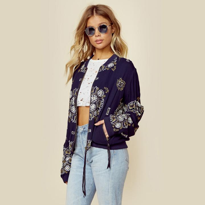 Cleobella Melany Bomber Jacket