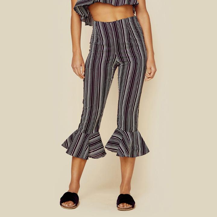For Love And Lemons Stripe Pant