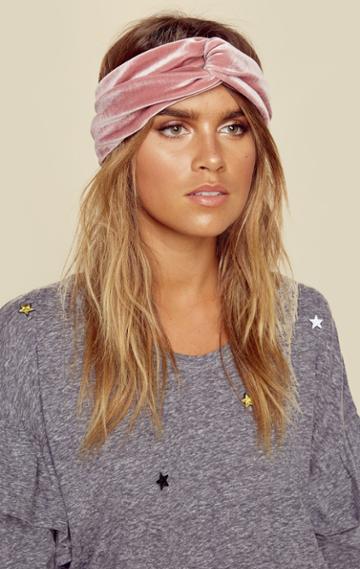 Im With The Band Velvet Turban Accessories