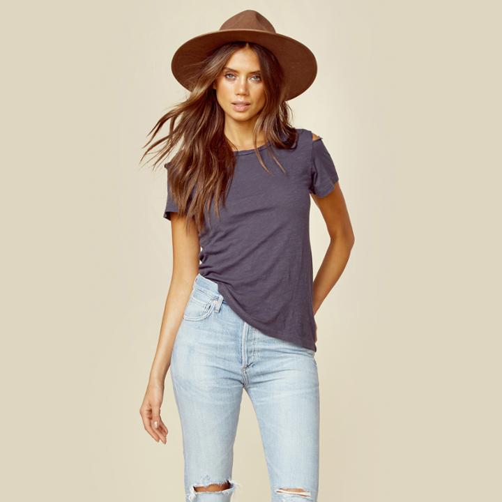Lna Clothing Luna Tee Tops