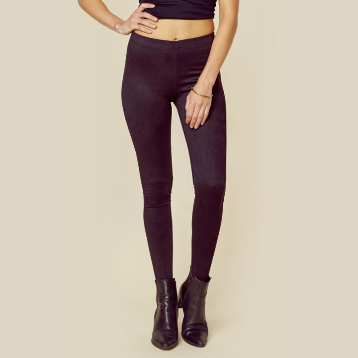 David Lerner Collection Basic Suede Legging