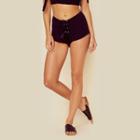 Indah Cab Solid Lace Up Short Bottoms