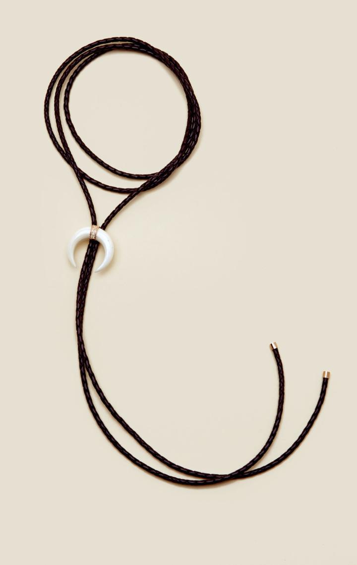 Planet Blue X For Love And Lemons Diamond Bolo Necklace