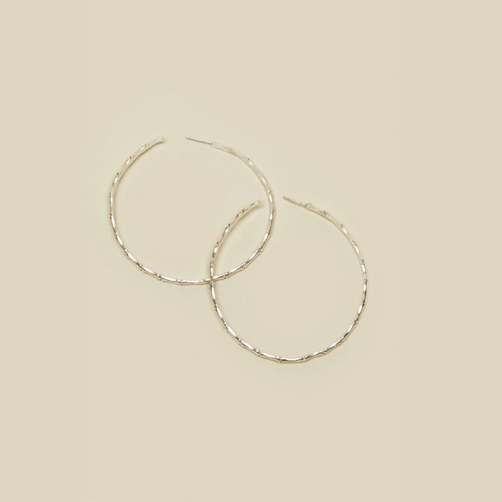 Natalie B Large Bamboo Hoop
